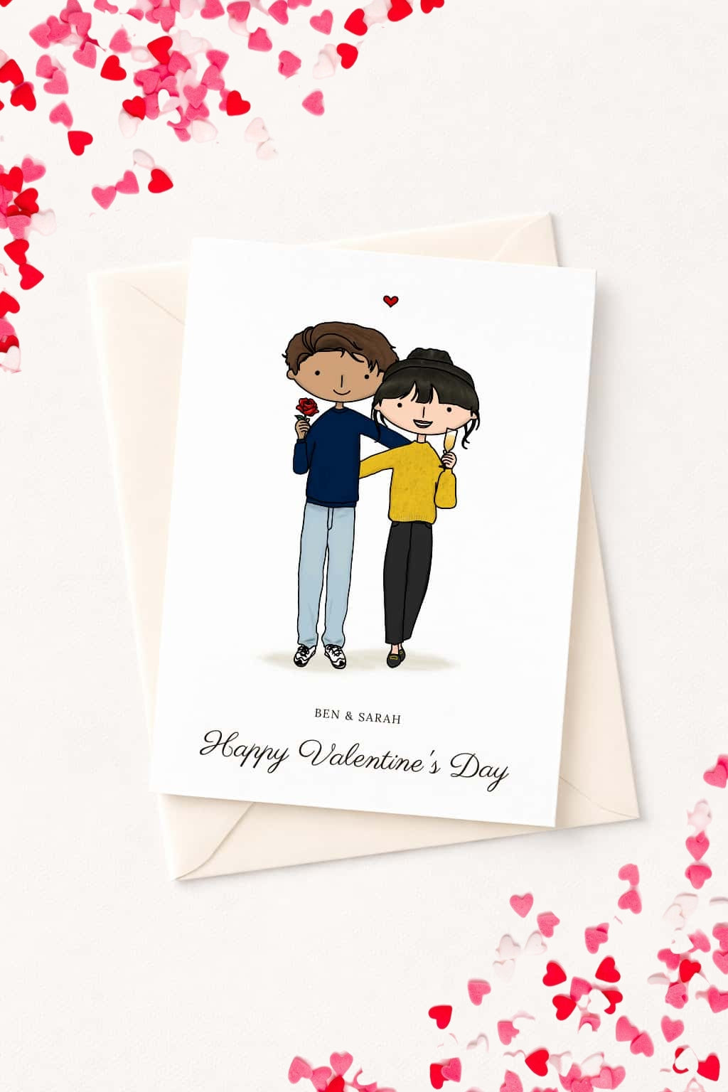 Personalised Valentine Card