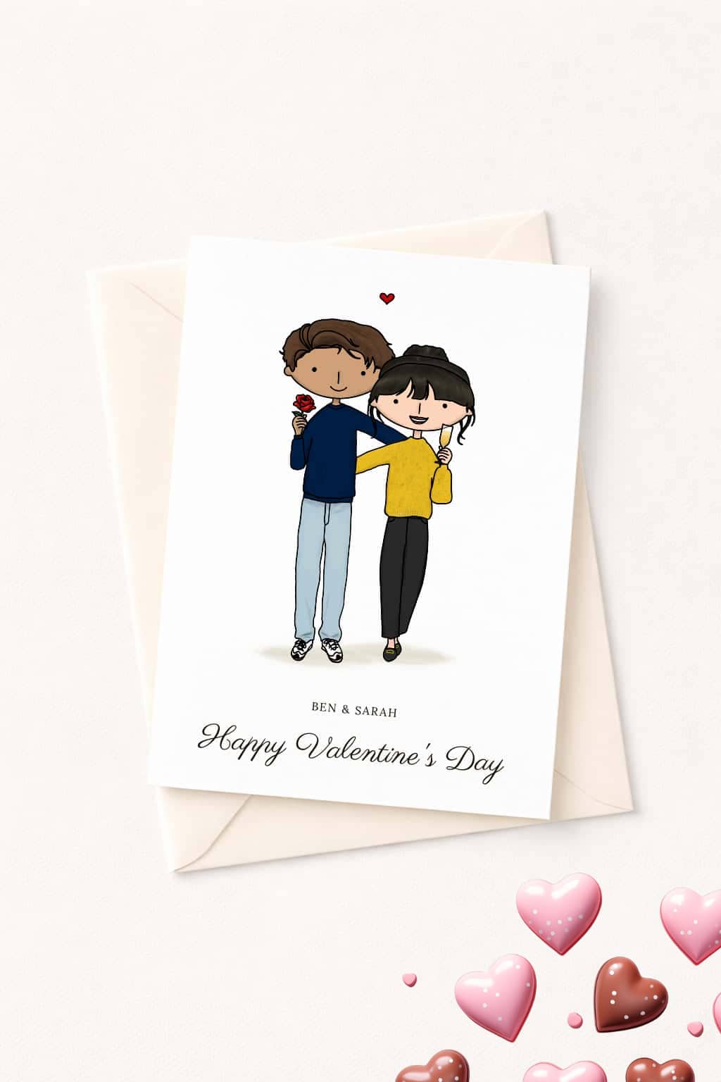 Personalised Valentine's Day Card