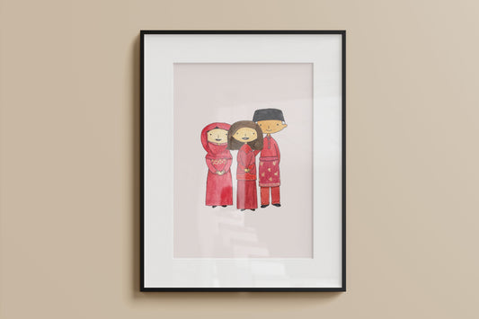 Why Do Custom Watercolour Portraits Cost What They Do?