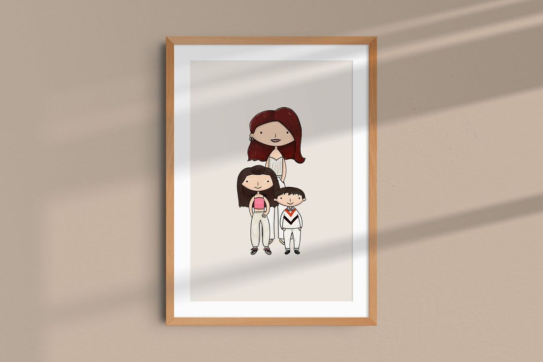 How Personalised Digital Portraits Work (And Why They Make Meaningful Greeting Cards)