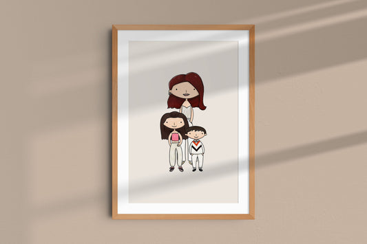 How Personalised Digital Portraits Work (And Why They Make Meaningful Greeting Cards)