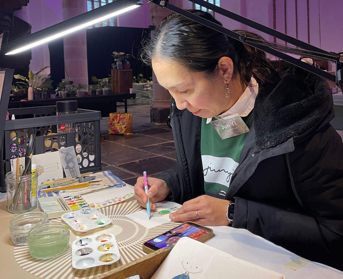 My First Live Painting Experience