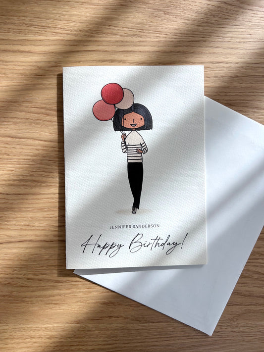 Personalised Birthday Cards - Design Your Own Online