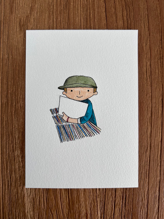 Personalised Music Lover Portraits