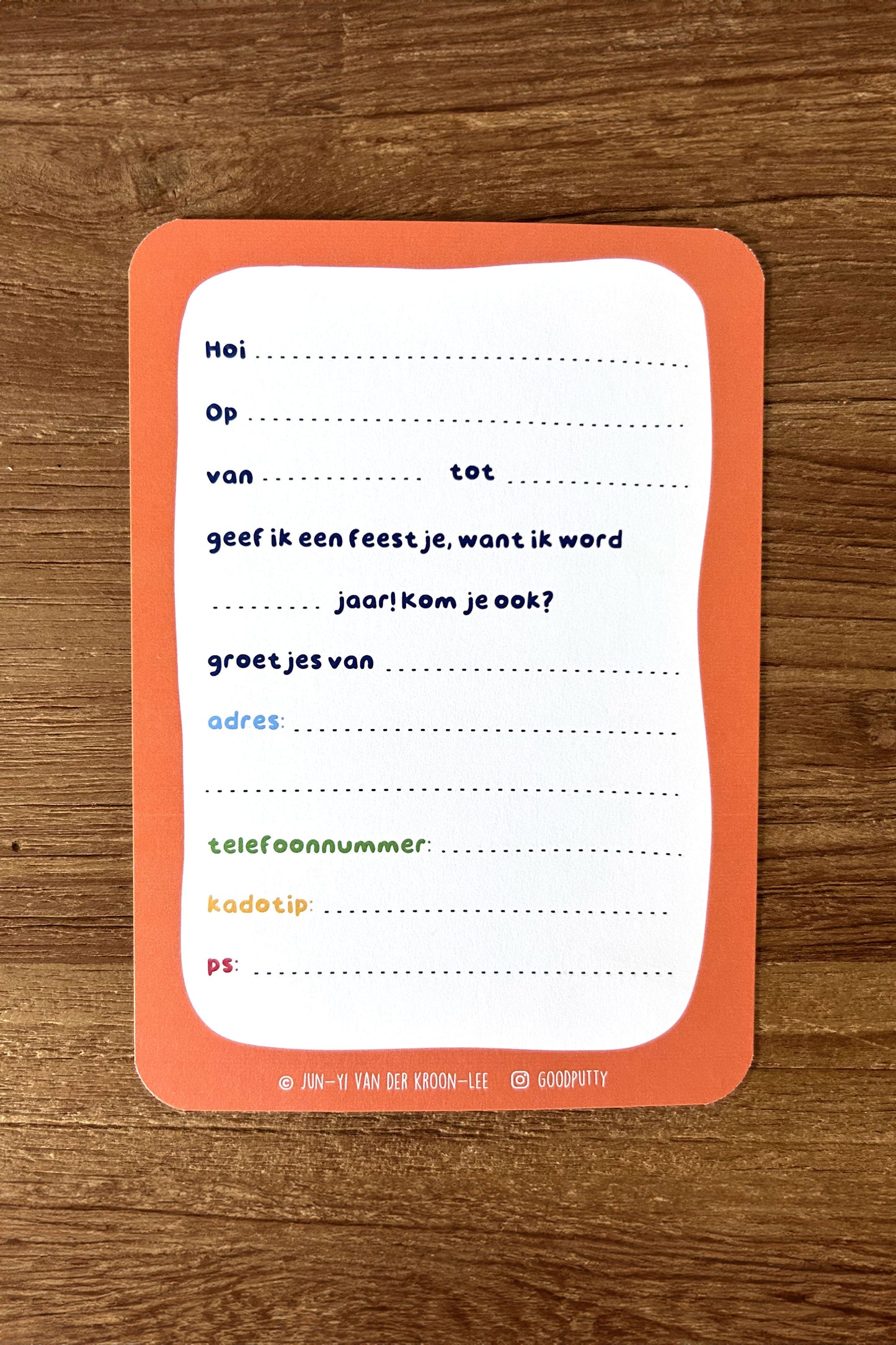 Birthday Invitations for Kids – Vehicles, Cars & Trucks (Set of 5)