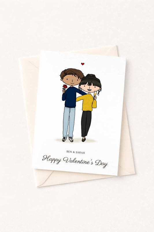 Personalised Valentine Card