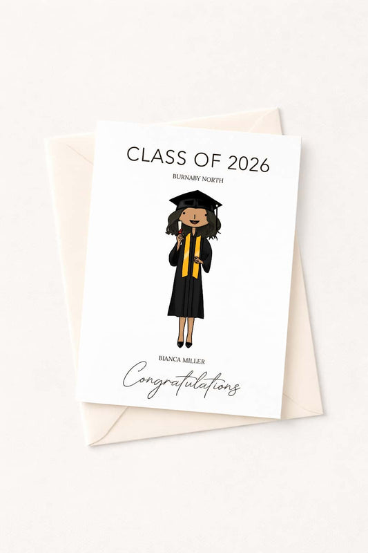 Personalised Graduation Card