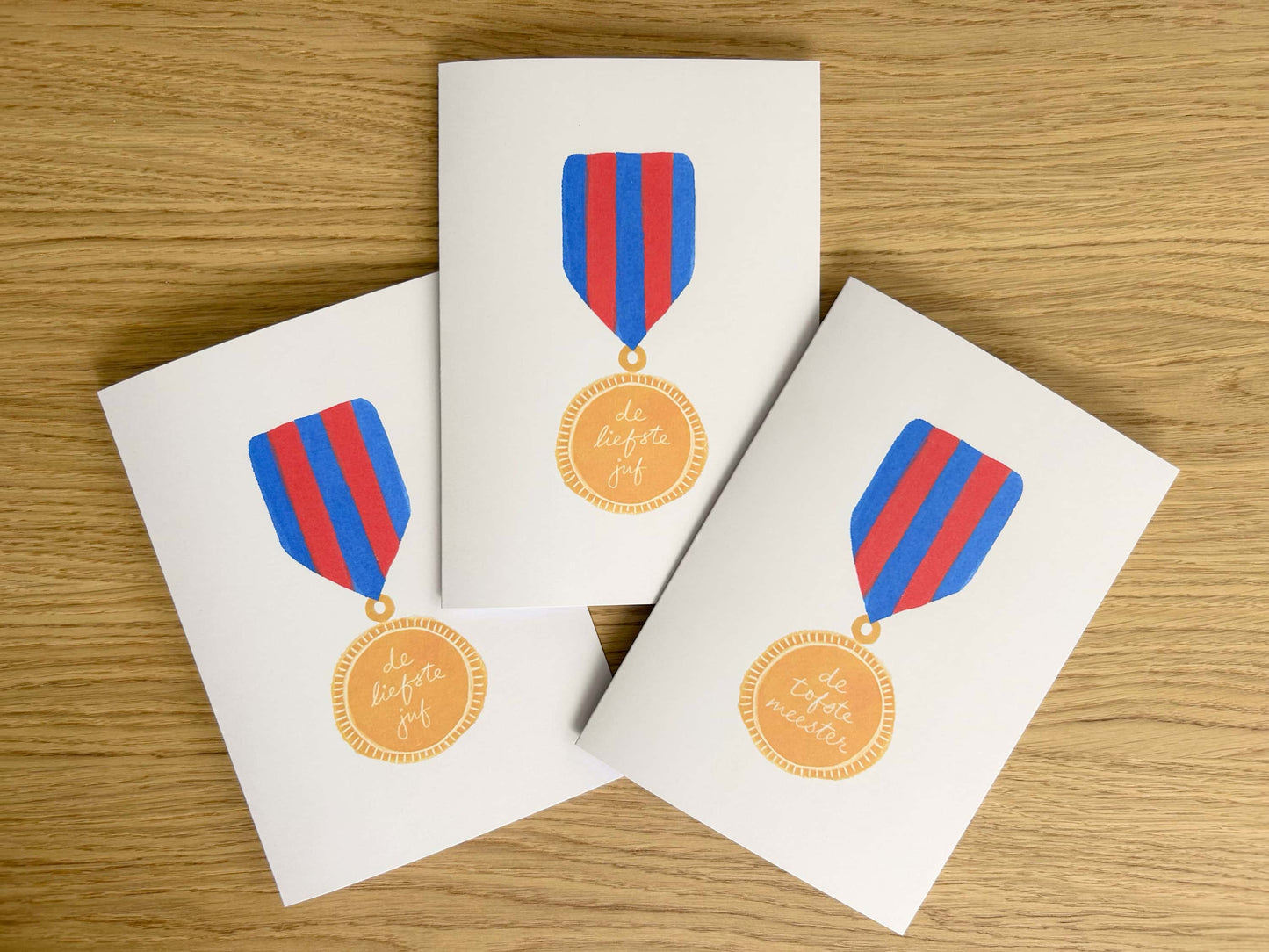 Teacher Thank You Cards (Set of 3)