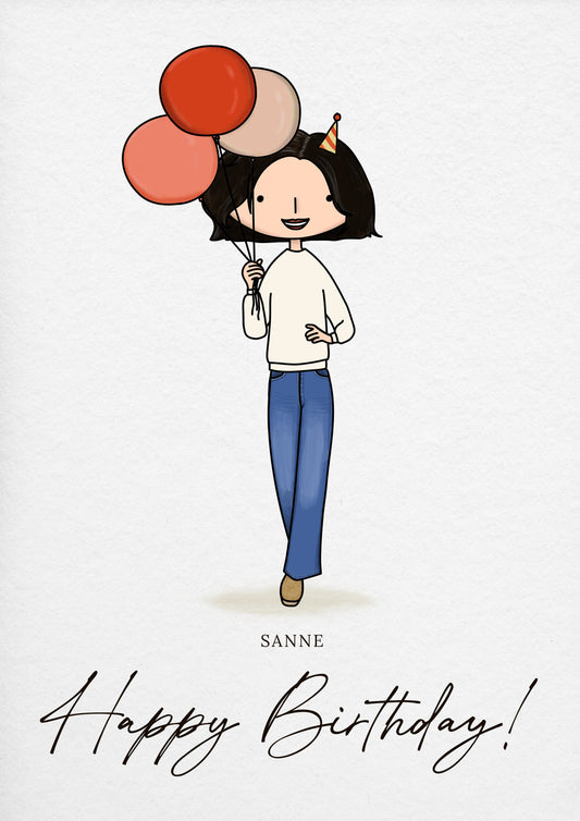 Personalised Birthday Card