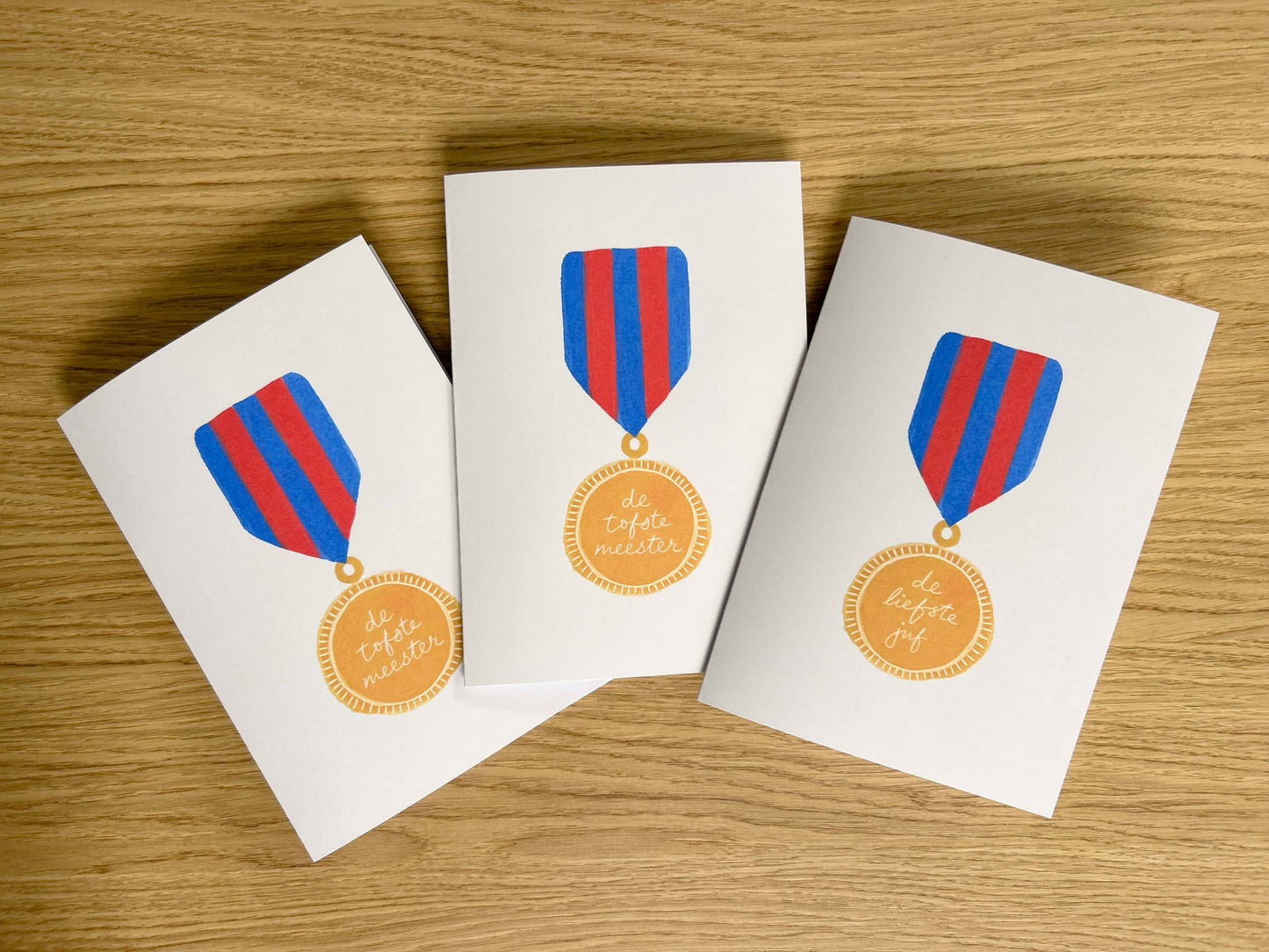 Teacher Thank You Cards (Set of 3)