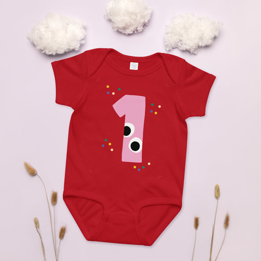 1st Birthday Baby Romper