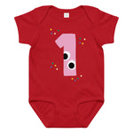 First Birthday Cotton Baby Romper – Matching Party Outfit