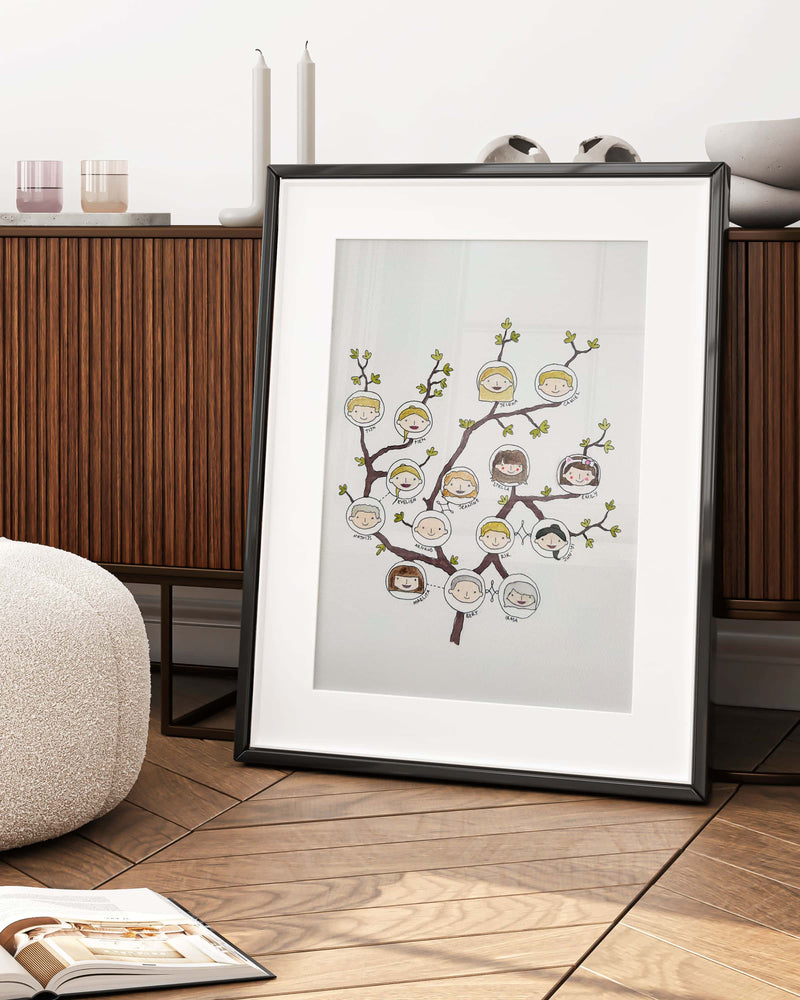 The Van der Kroon family, 15 people
