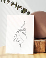 Ballerina postcards (set van 4)