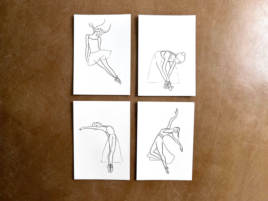 Ballerina Postcards