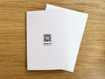 Christmas Card with Snowglobe Iron-On Patch – A5 Greeting Card with Mini Keepsake
