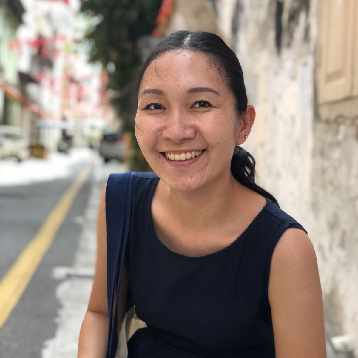 — A tourist in Malacca, Malaysia